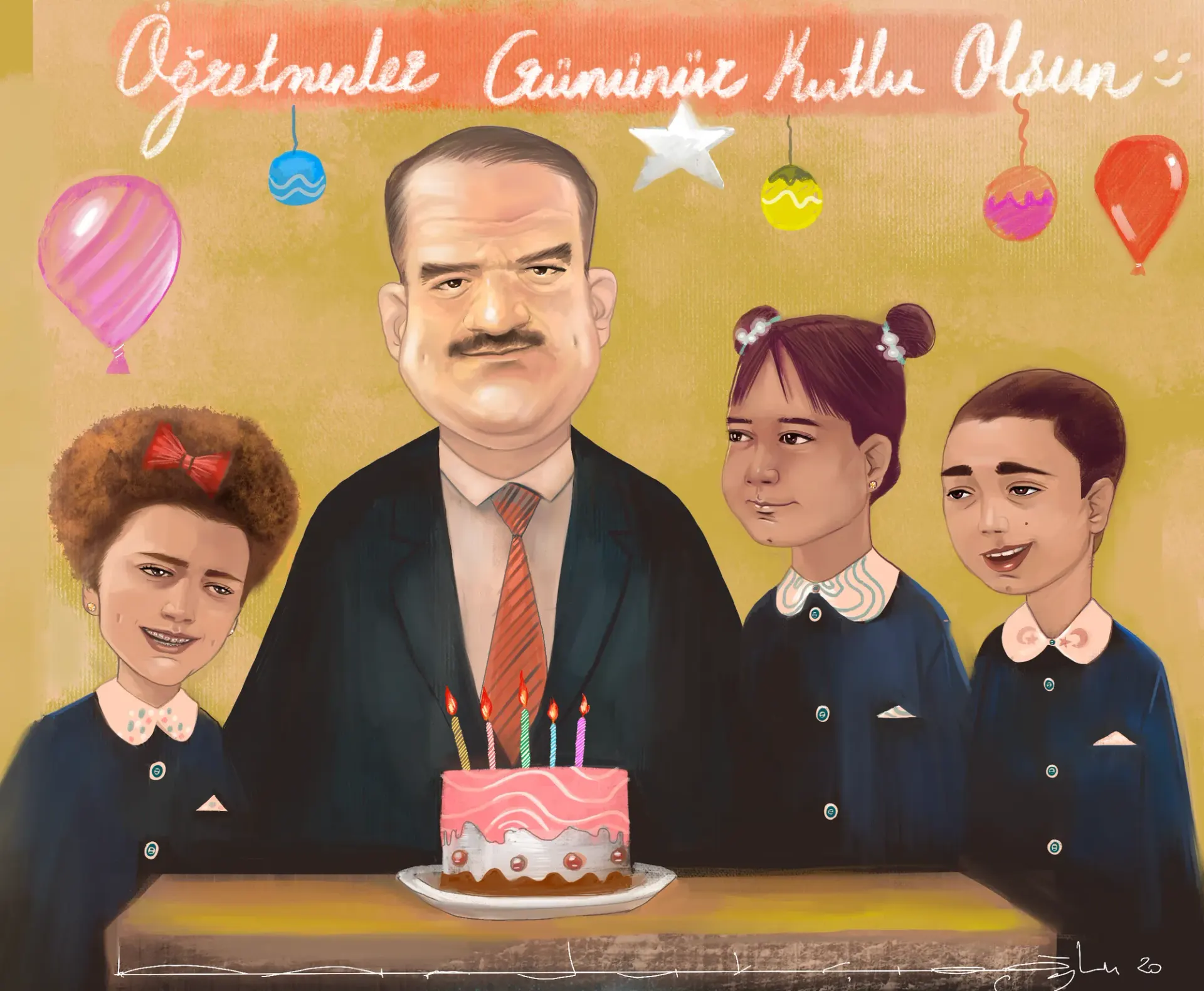 Mustafa Bardakçıoğlu — İllüstrasyon · Dijital İllüstrasyon