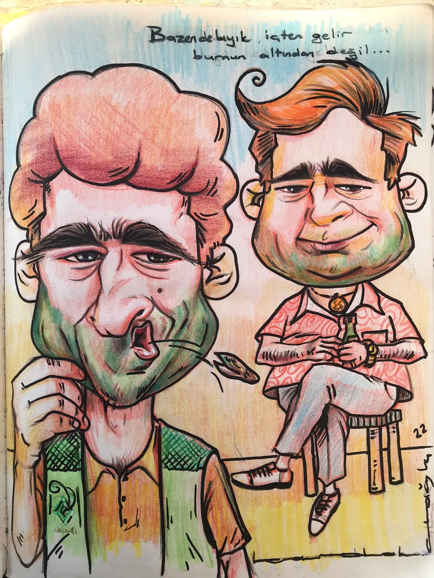 Mustafa Bardakçıoğlu — İllüstrasyon · Karikatür