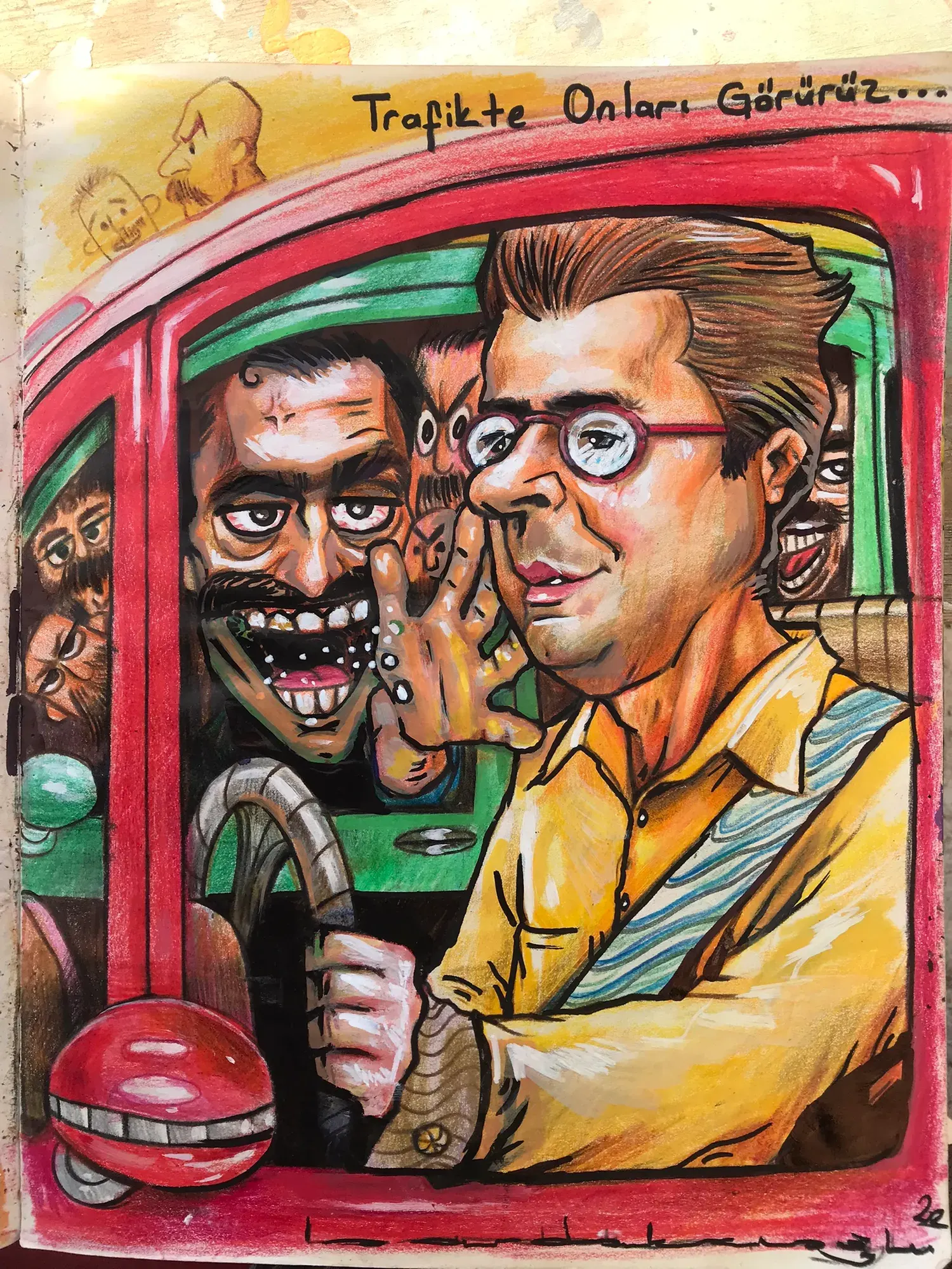 Mustafa Bardakçıoğlu — İllüstrasyon · Karikatür