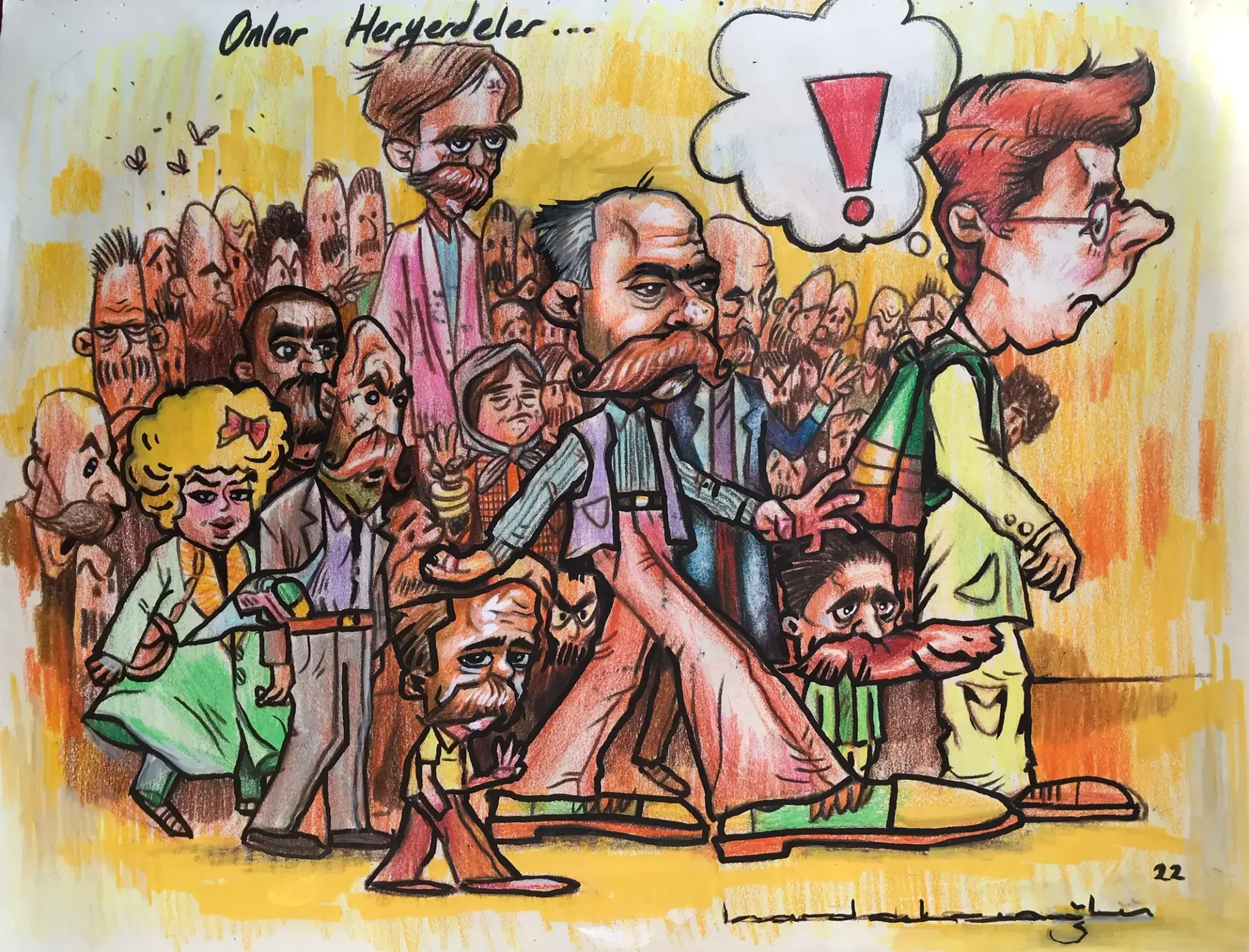 Mustafa Bardakçıoğlu — İllüstrasyon · Karikatür