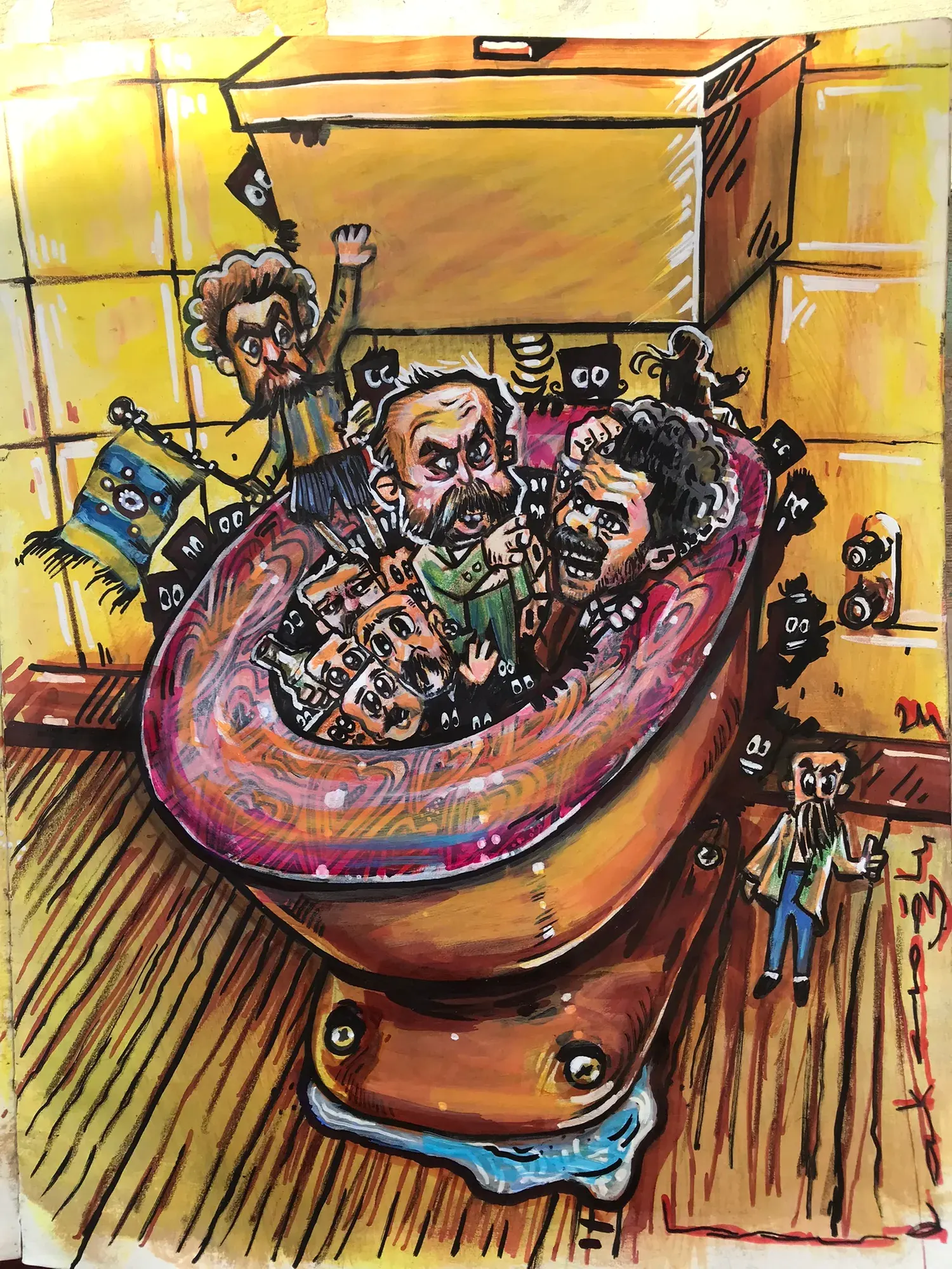 Mustafa Bardakçıoğlu — İllüstrasyon · Karikatür