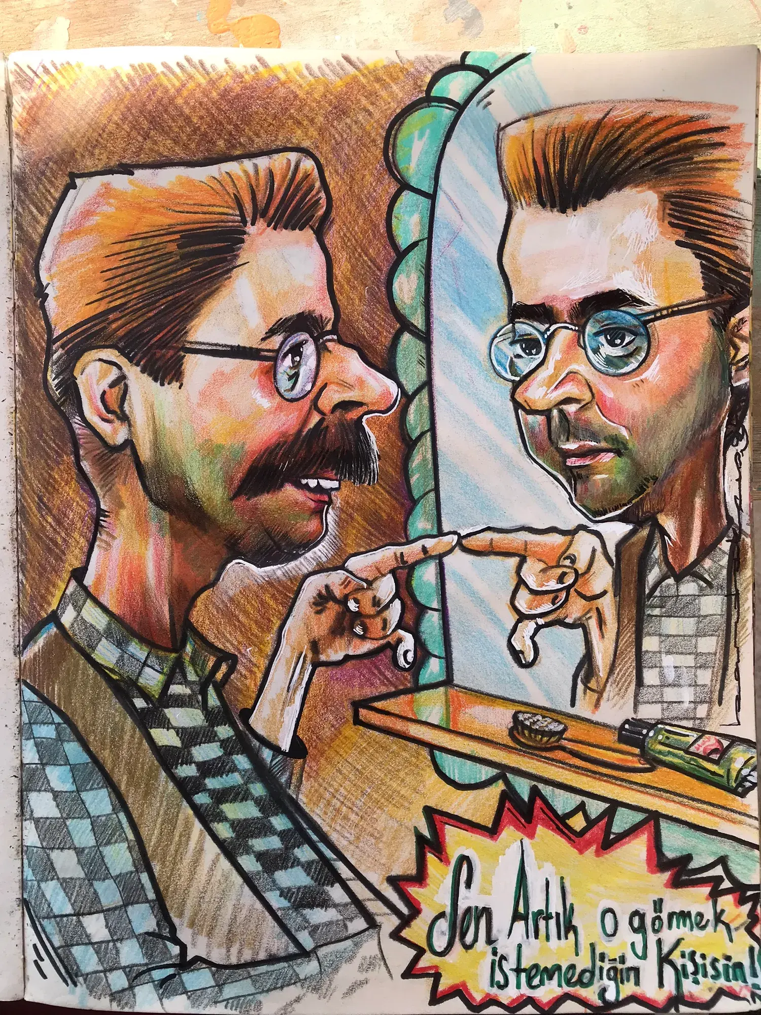 Mustafa Bardakçıoğlu — İllüstrasyon · Karikatür