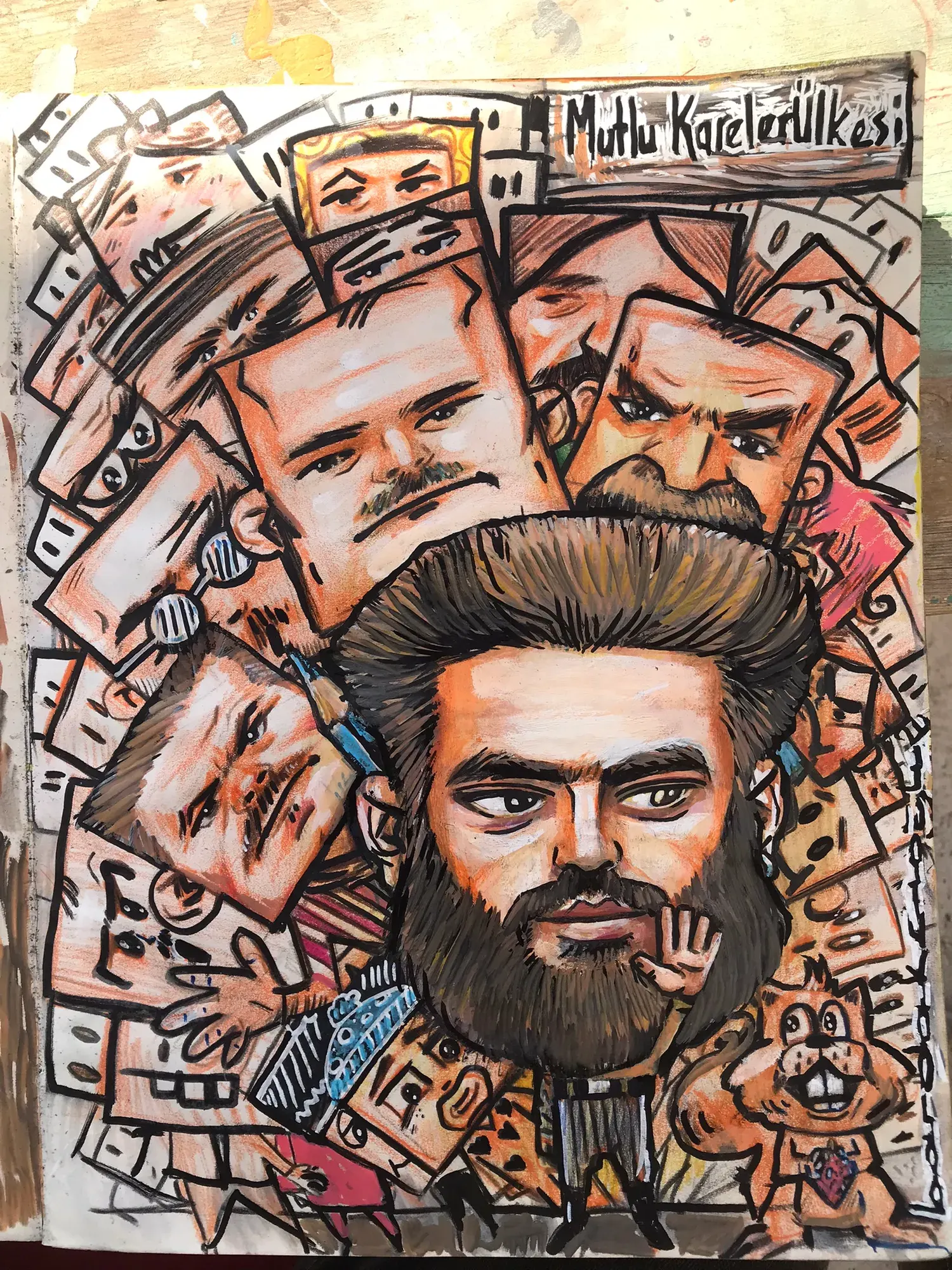 Mustafa Bardakçıoğlu — İllüstrasyon · Karikatür
