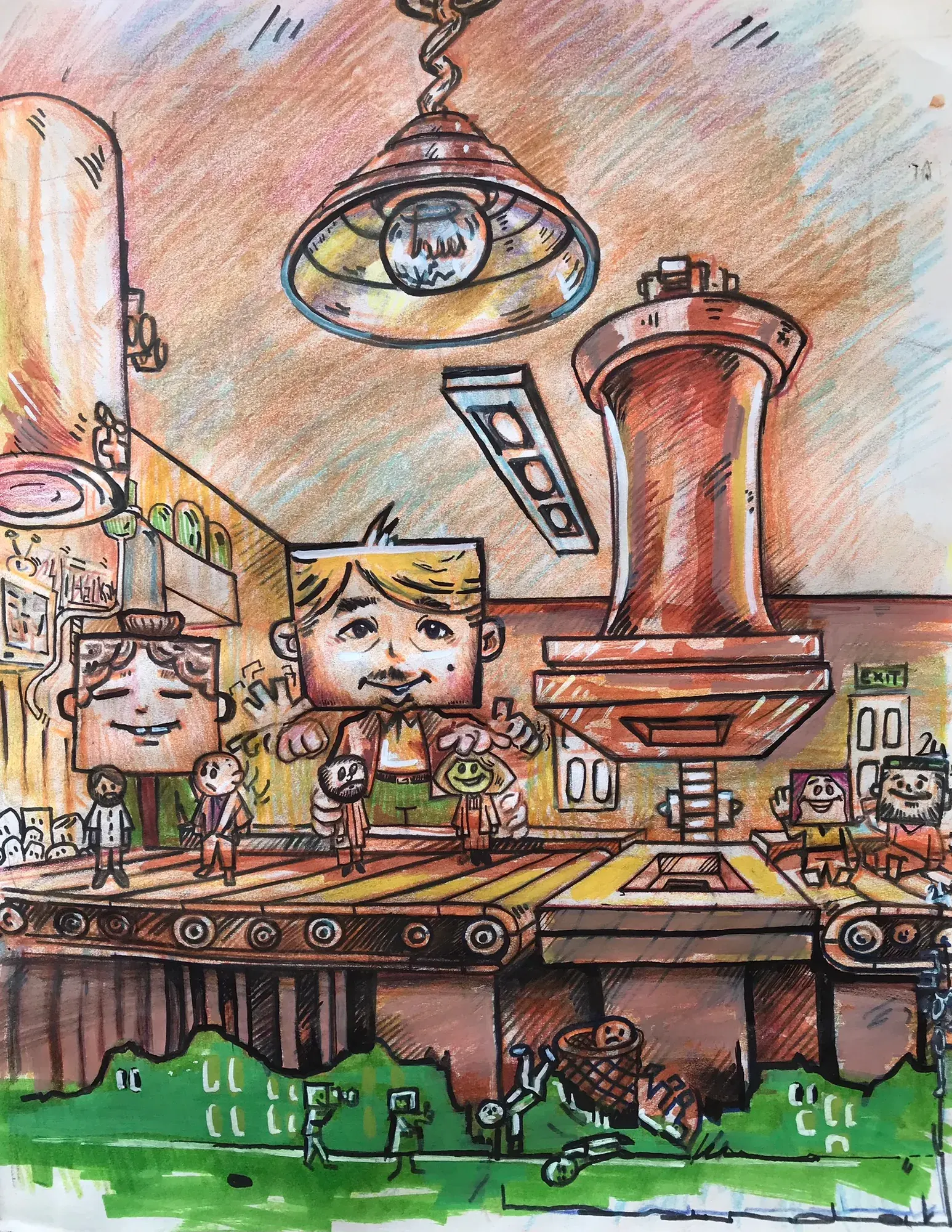 Mustafa Bardakçıoğlu — İllüstrasyon · Karikatür