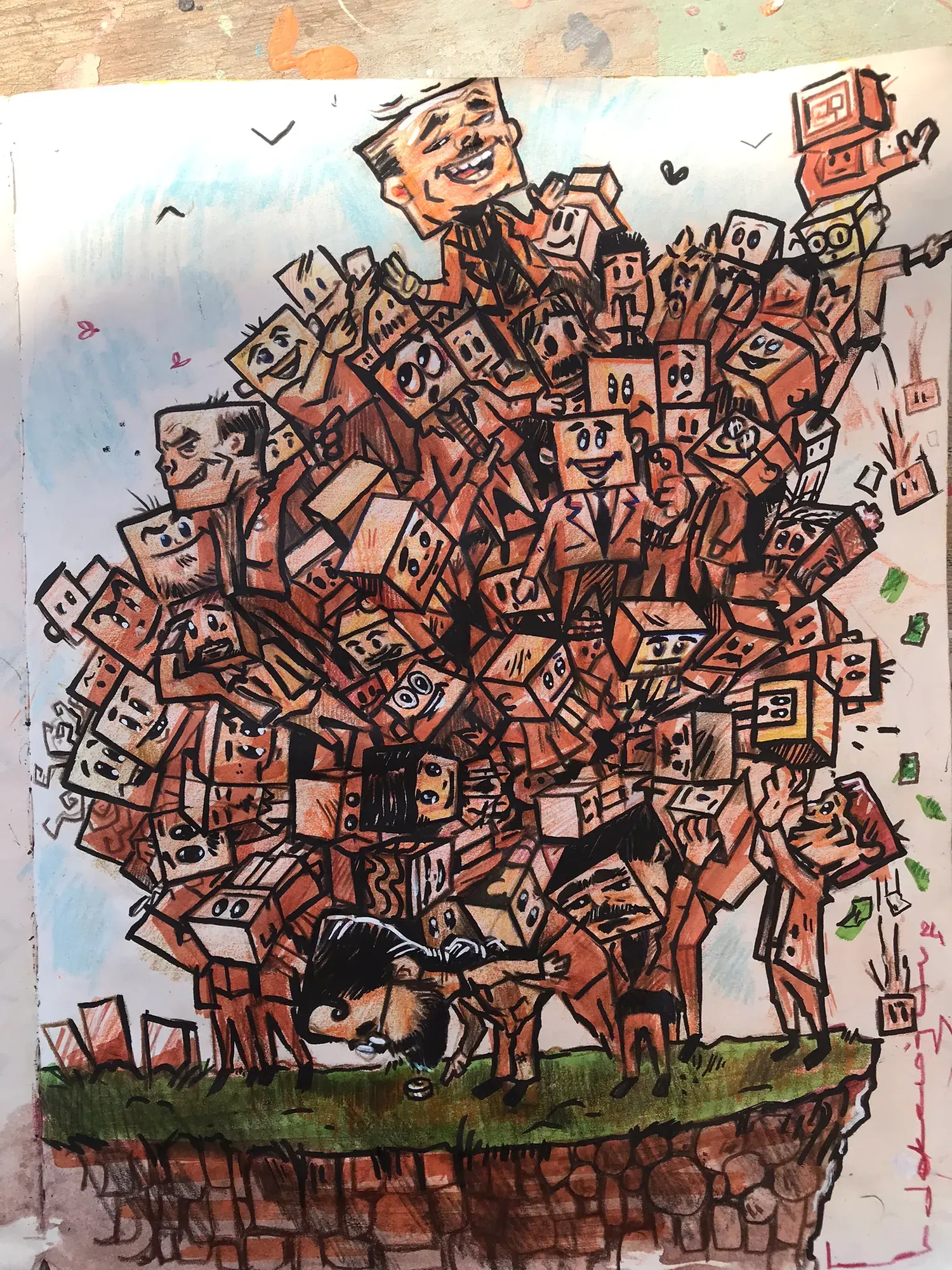 Mustafa Bardakçıoğlu — İllüstrasyon · Karikatür