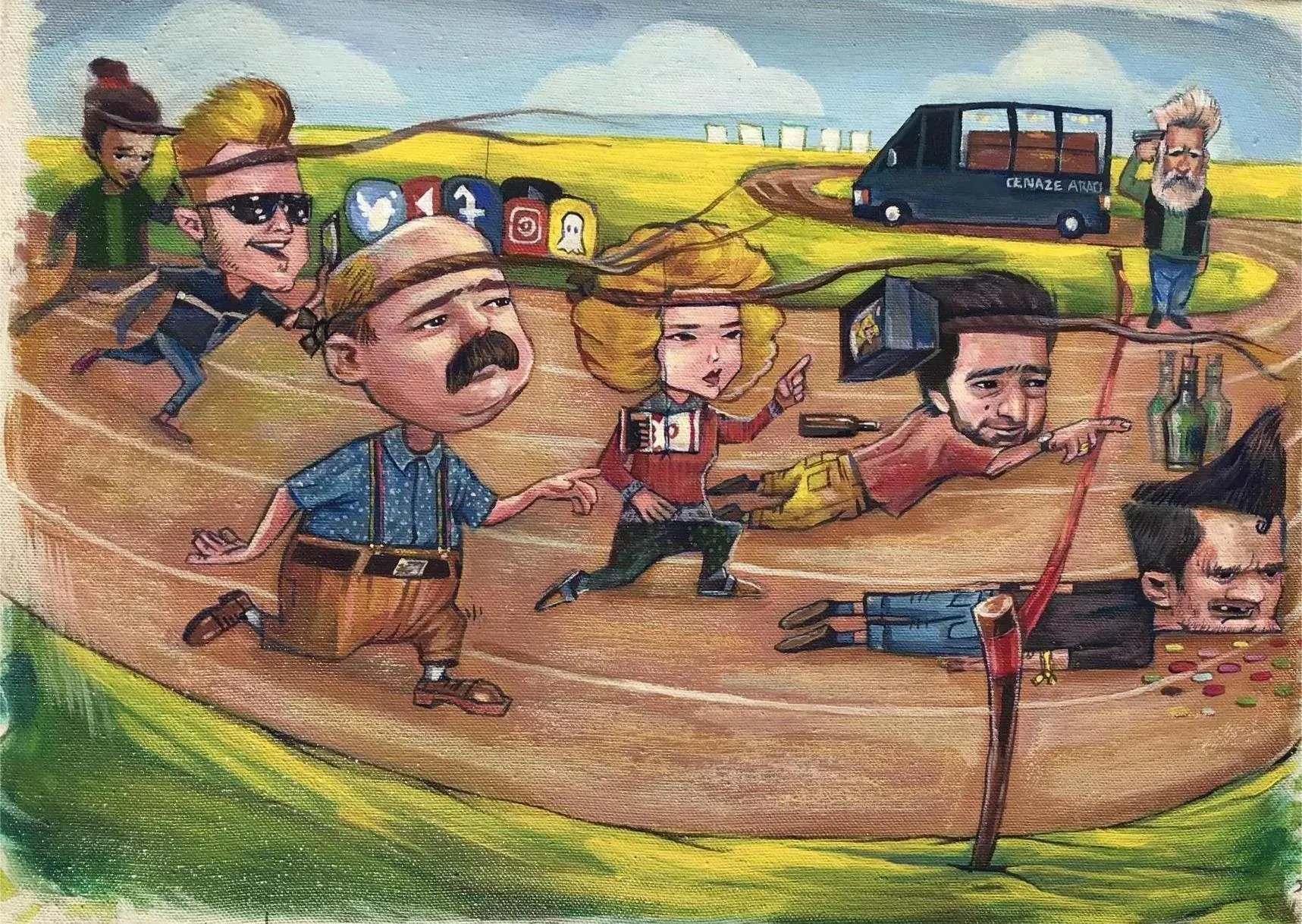 Mustafa Bardakçıoğlu — İllüstrasyon · Karikatür