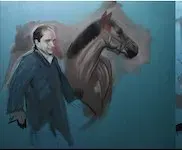 Adam ve At Kompozisyonunun Yapım Aşamaları — Aşama 1