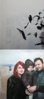 Aile Portresinin Yapım Aşamaları — Aşama 1