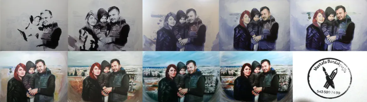 Mustafa Bardakçıoğlu — Work Stage