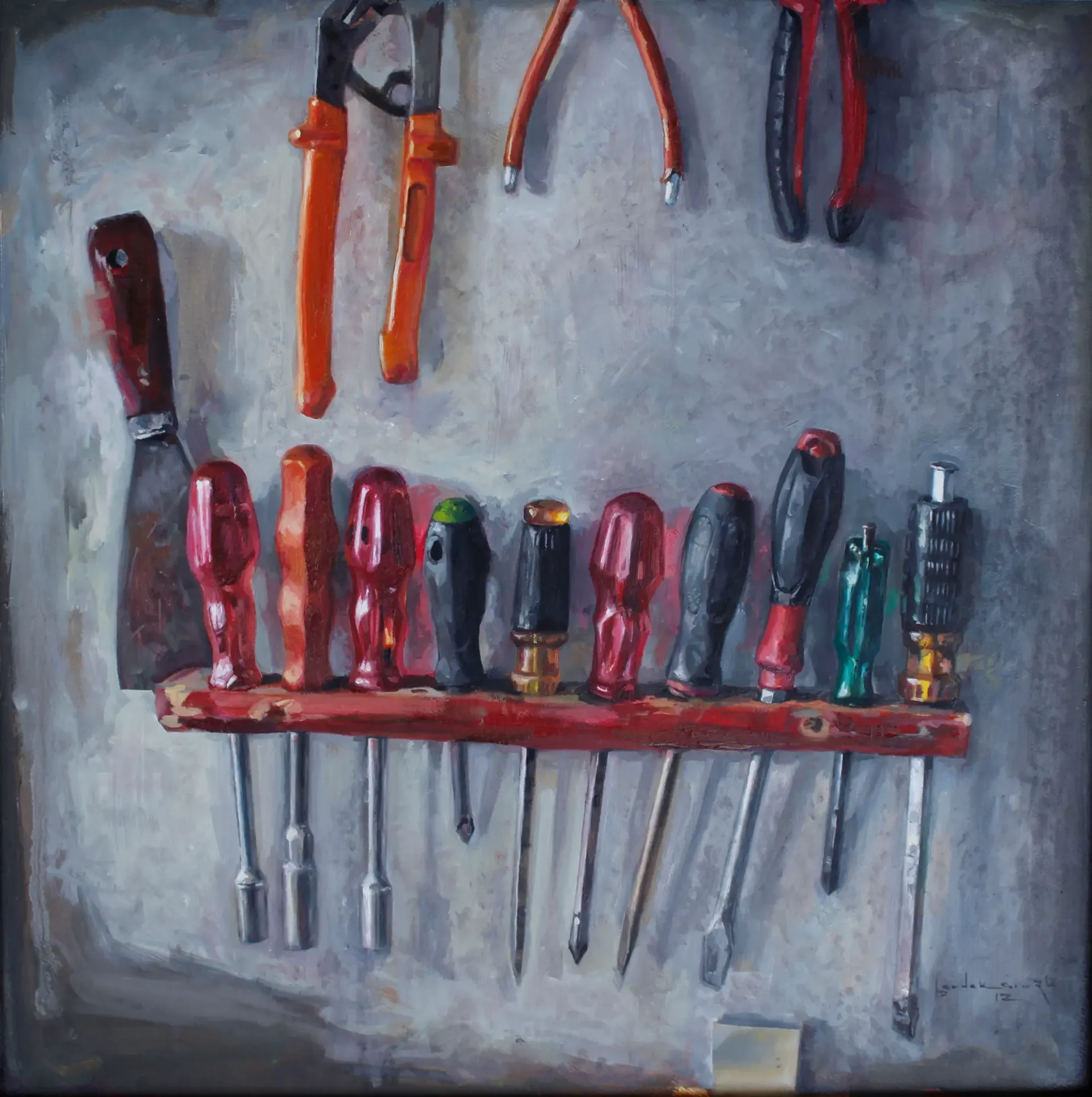 Mustafa Bardakçıoğlu — Yağlı Boya · Makineler