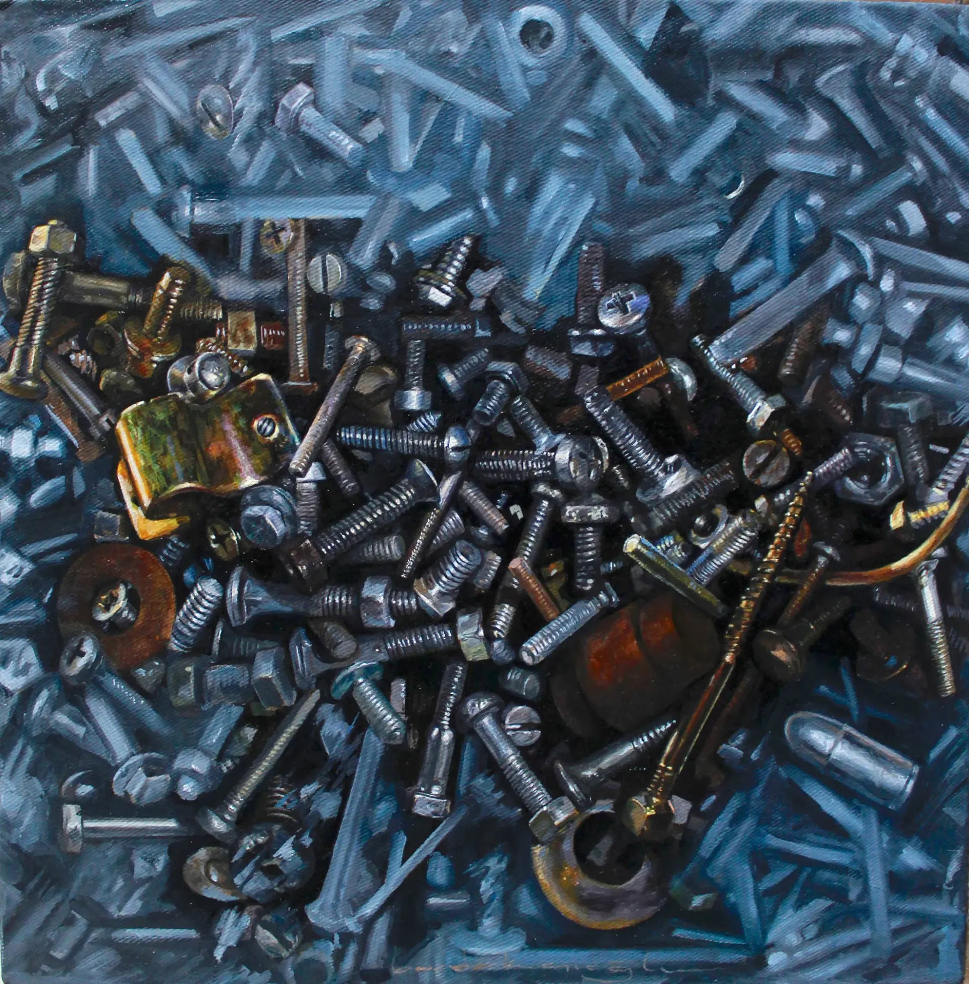Mustafa Bardakçıoğlu — Yağlı Boya · Makineler
