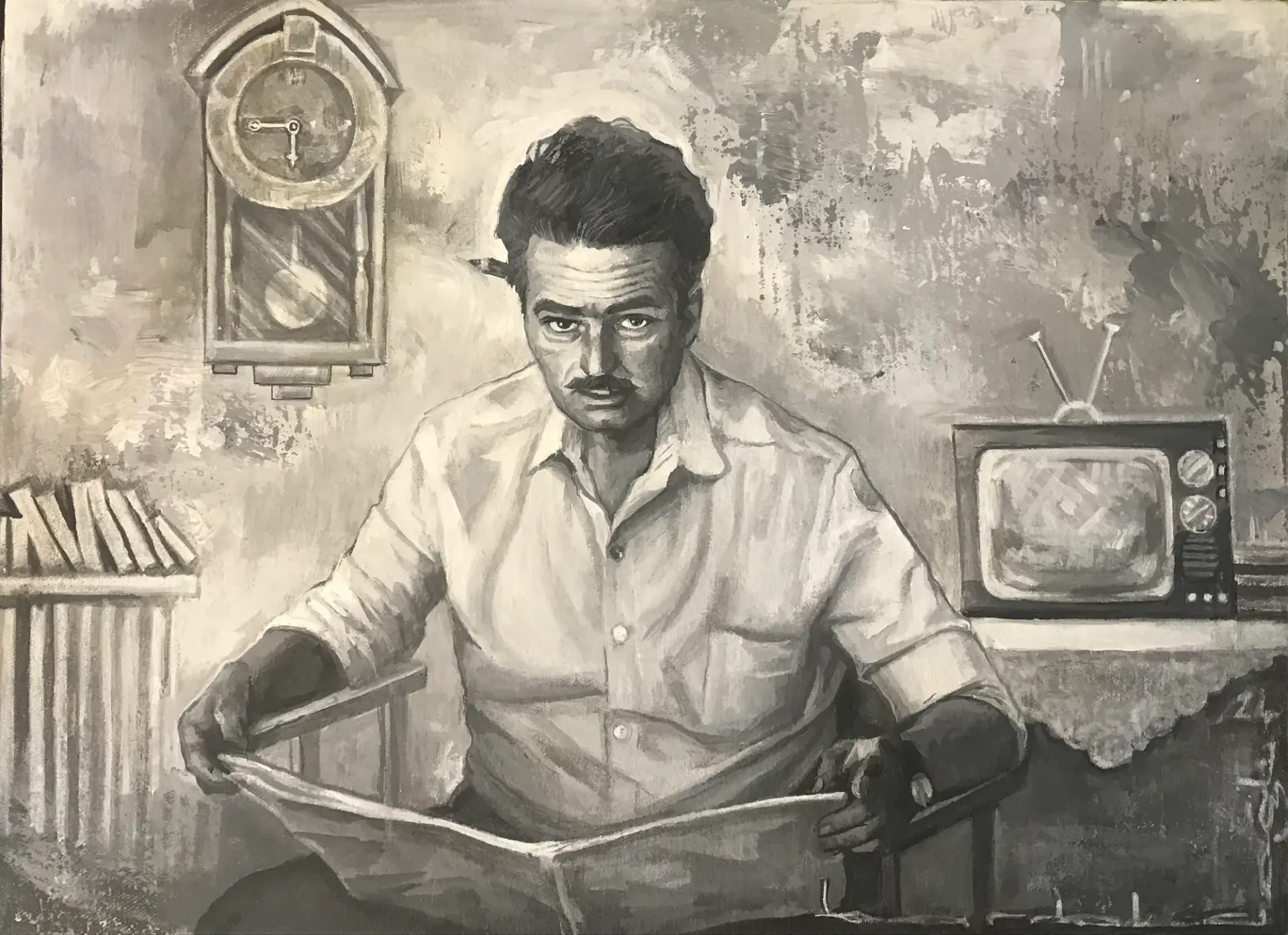 Mustafa Bardakçıoğlu — Yağlı Boya · Nostalji Serisi
