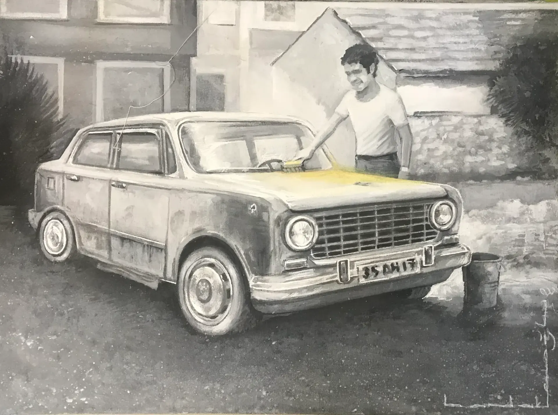 Mustafa Bardakçıoğlu — Yağlı Boya · Nostalji Serisi